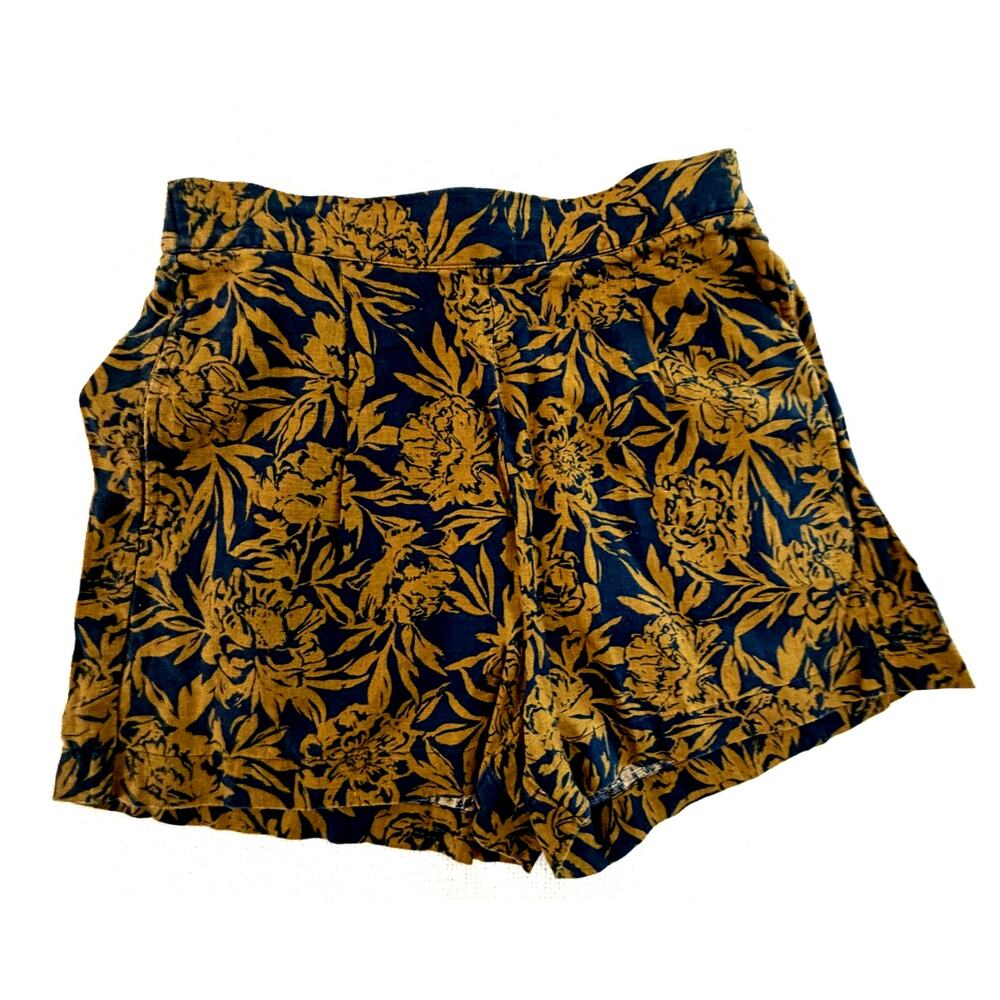 Madewell Linen Shorts, Small